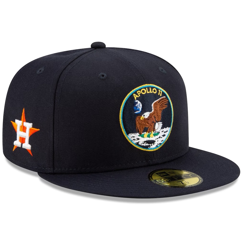 NWT New Era 59FIFTY  Houston Astros Apollo 11 Turn Back The Clock Fitted Hat